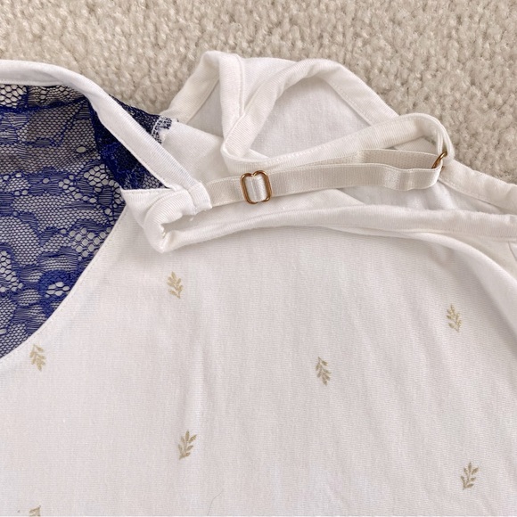 Soma Small Slip Dress Chemise Elephant Print Lace Back - Picture 10 of 14